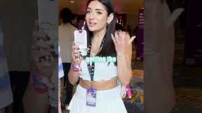 famous social media influencers WILDEST fan experience  👀 #shorts