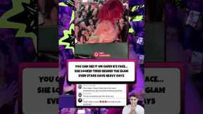 Sometimes the face says everything. #cardib #bardigang #barbz #nickiminaj #concert #music