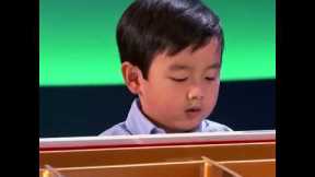 4 years old piano prodigy with 3 months experience Wowed Steve Harvey and audiences