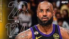 LeBron James’ double-double fuels Lakers’ win vs. Suns | NBA on ESPN