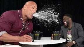 The Rock and Kevin Hart Roasting Each other For 13 Minute Straight!