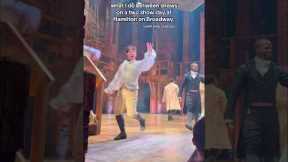 what I do between shows at Hamilton on Broadway #actor #hamilton #broadway #dayinmylife #diml #grwm