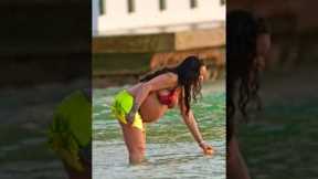 Rihanna spotted out in Barbados yesterday #shorts