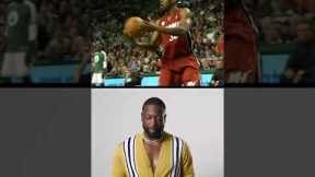 Dwyane Wade Reacts To LeBron's Dunk 👀