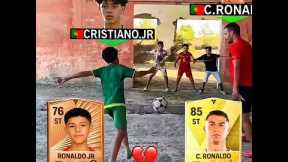 Ronaldo X Cristiano Jr Skills🥶☠️🔥