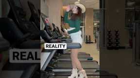 Social media VS. Reality🤣 #shorts