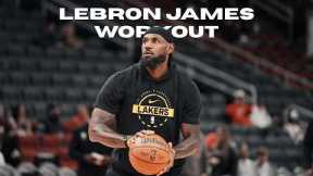 LeBron James Basketball Workout Raw Clips!