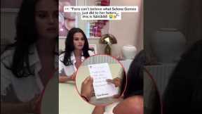 Selena Gomez trolls her haters so hard 💥😭 #selenagomez #rarebeauty #fyp