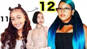 the scary glow up of 12 year olds