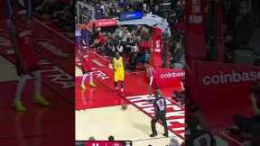 LeBron James throws down the poster 💥 #NBAAustralia #NBAHighlights