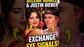 A Secret Moment: Selena Gomez and Justin Bieber Exchange Eye Signals!