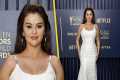 Selena Gomez SHINES in White Sequin