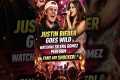 Justin Bieber Goes Wild Watching