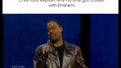 Chris rock explain why no one got beef with Eminem