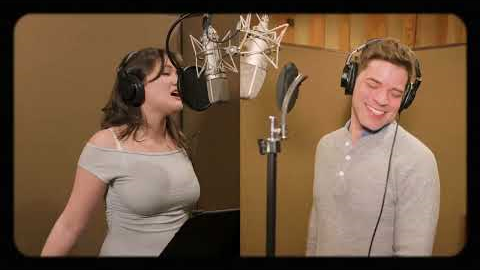 Jeremy Jordan and Isa Briones sing 