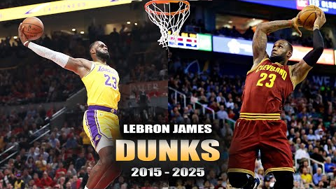 Every Clutch Dunk From Lebron James Over The Past 10 Years