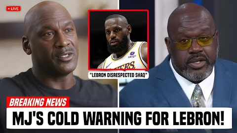 Michael Jordan Sends A CHILLING Message To LeBron After His Attack On Shaq!