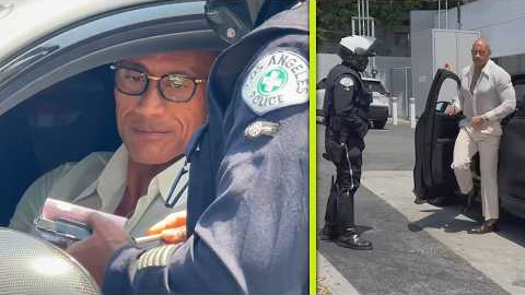 The Rock Gets Pulled Over! Why Dwayne Johnson Snagged a Ticket