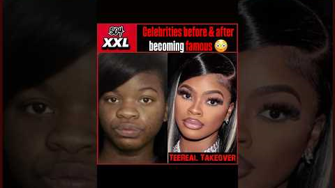 Celebrities Before Fame 😳 ​⁠@504XXL JT CARDI B NICKI MINAJ GLORILLA