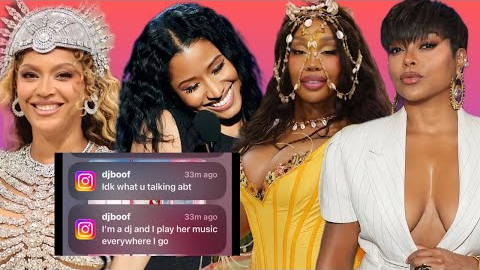‼️Beyoncé SNATCHES Nicki Minaj DJ and Barbz make him delete post. SZA Met outfit, Taraji calls out