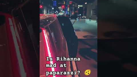 Fans Think Rihanna and A$AP Rocky Are Still Upset After Completely Ignoring Paparazzi #rihanna
