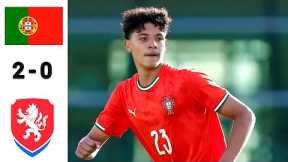 Portugal U16 2 x 0 Czech U16.[Cristiano Ronaldo Junior] Extended Highlights & All Goals 2026