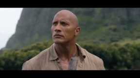 The Rock eyebrow raise meme in jumanji