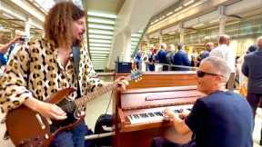 Marty McFly Rocks Up At The Brown Piano