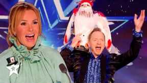 TRY NOT TO LAUGH! Hilarious Magicians on Got Talent