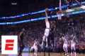 Jayson Tatum's posterizing dunk on
