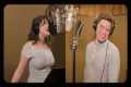 Jeremy Jordan and Isa Briones sing