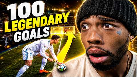American Reacts To Cristiano Ronaldo's 100 Best Goals 🤯 | Pure Magic!