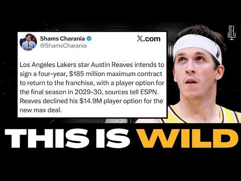 BREAKING: LEBRON JAMES HAS NO CHOICE BUT TO LEAVE THE LAKERS AFTER AUSTIN REAVES SIGNS NEW DEAL