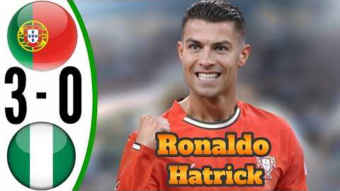 Portugal vs Nigeria - 3-0 - All Goals & Highlights | Cristiano Ronaldo Masterclass | From memory