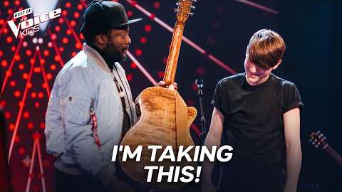 He Played Guitar for 2 Years and Straight-Up RUINED the Stage | The Voice Kids [4K]