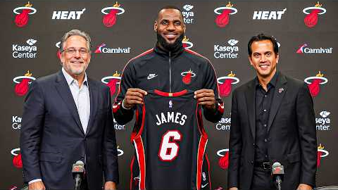 Lebron James Traded To Miami Heat, Joining Giannis & Bam