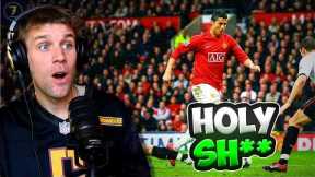 CRISTIANO RONALDO IS NOT HUMAN!! | American Reacts to Cristiano Ronaldo Highlights