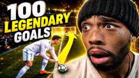 American Reacts To Cristiano Ronaldo's 100 Best Goals 🤯 | Pure Magic!