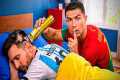 RONALDO TAKES REVENGE ON MESSI'S