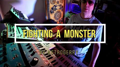Fighting a Monster (Tom Anderson Drop Top - Moog Prodigy)