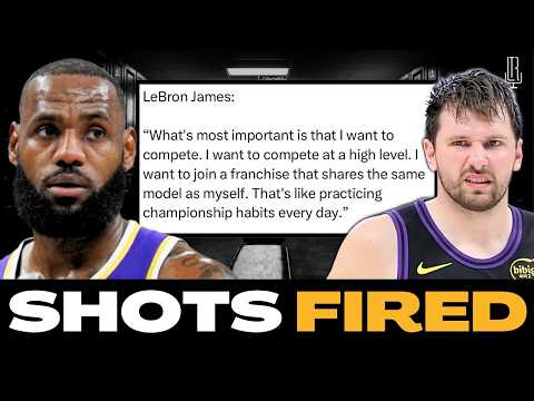 🚨BREAKING: LEBRON JAMES DISSES LUKA DONCIC, AUSTIN REAVES & THE LAKERS AGAIN...