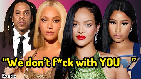 ‼️Rihanna HUMILIATES Nicki Minaj after performing with Jay z??🤯Jay z flops & Kanye gags & more💀🫖👀