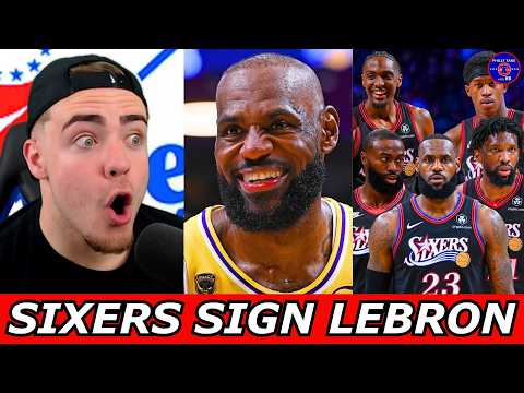 THE PHILADELPHIA 76ERS SIGN LEBRON JAMES!!!!!!!!!! (BREAKING NEWS)