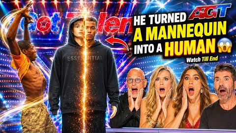 AGT Magician Turns Mannequin INTO A REAL PERSON 😱 Watch Till End