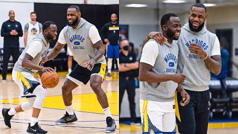New Training Footage of Draymond Green and Lebron James Are Going Viral