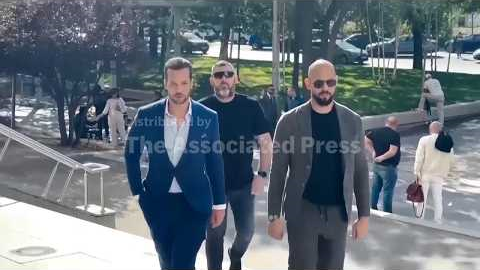 Social media influencers Andrew and Tristan Tate arrested in Miami, US Marshals service tells AP
