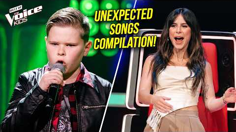 ABSOLUTE Shocking Song Choices Ever Captured On Camera! | The Voice Kids