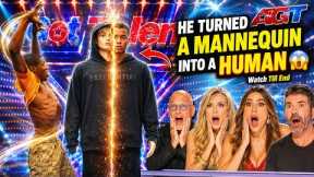 AGT Magician Turns Mannequin INTO A REAL PERSON 😱 Watch Till End