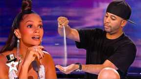 5 INCREDIBLE Sleight of Hand Magicians on Got Talent!