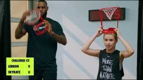 Playing basketball w/ LEBRON for Nike's You Got Next series